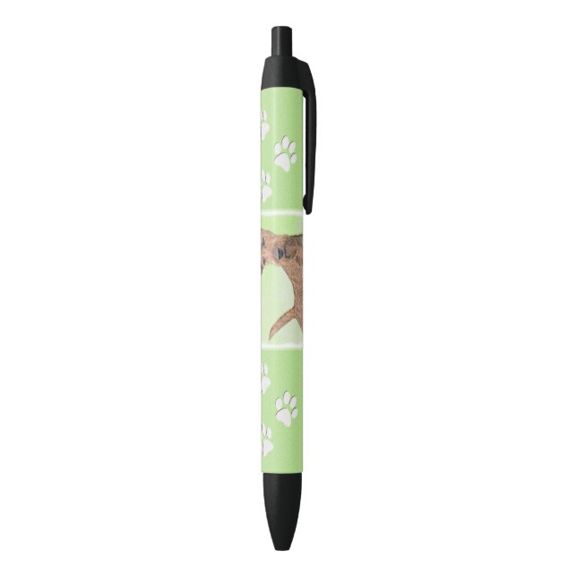 Irish Terrier Painting - Cute Original Dog Art Pen (Bottom (Vertical))