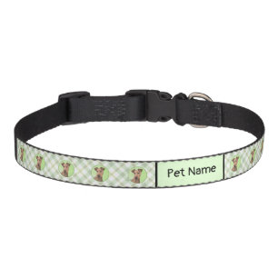 Irish Terrier Painting - Cute Original Dog Art Pet Collar