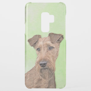 Irish Terrier Painting - Cute Original Dog Art Uncommon Samsung Galaxy S9 Plus Case