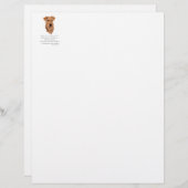 Irish Terrier Rainbow Bridge (Front/Back)