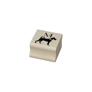 Irish Terrier Rubber Stamp
