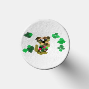 Irish terrier St Patrick's day fun Golf Tees