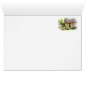 Irish Thatched Cottage Card (Inside Horizontal (Bottom))