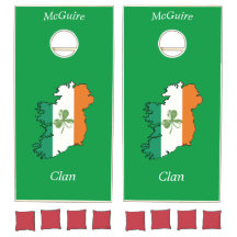 Irish Themed Cornhole Set