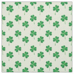 irish three leaves clover pattern fabric