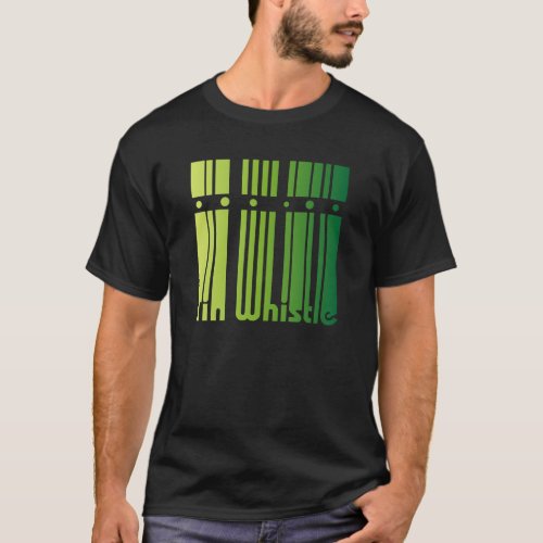 Irish Tin Whistle _ green logo T_Shirt