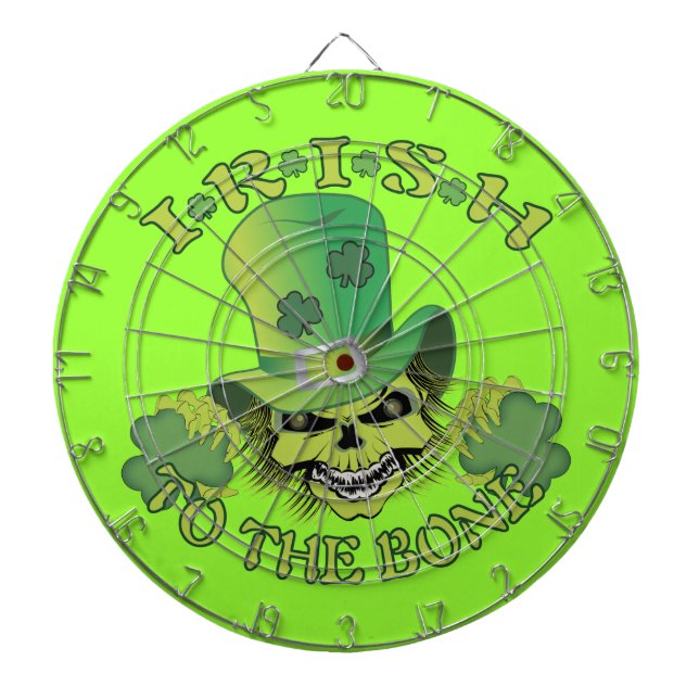 Irish to the Bone Dartboard (Front)