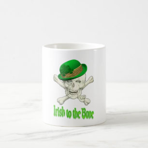 Irish to the bone funny Green Beer Frosted Mug
