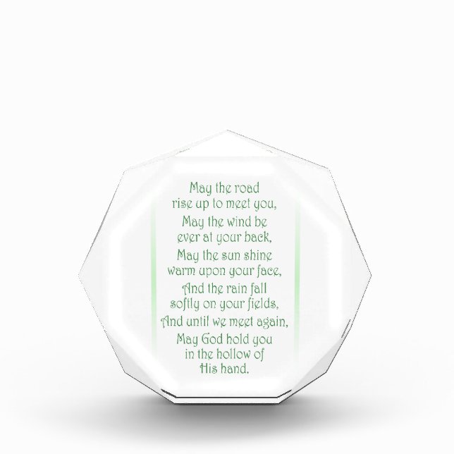 Irish Toast Award (Front)