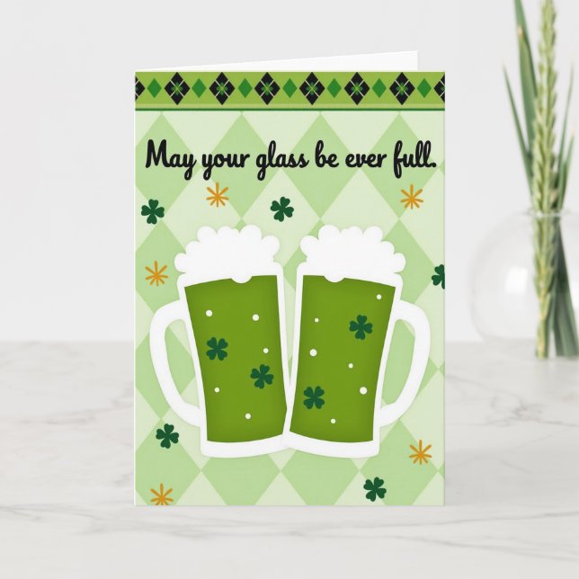 Irish Toast Beverage Card (Front)