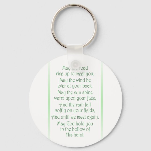 Irish Toast Keychain (Front)