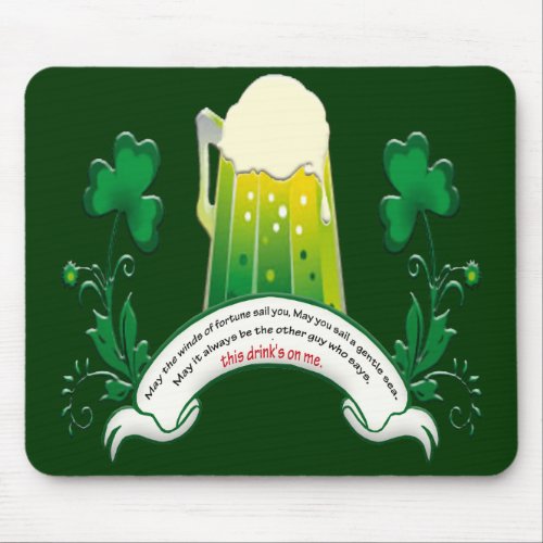 Irish Toast Mouse Pad