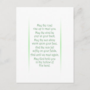 Irish Toast Postcard