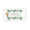 Irish trellis address labels Celtic cross