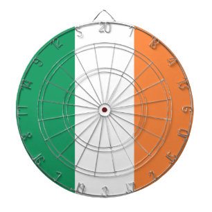 Irish tricolour flag patriotic Saint Patrick's Day Dart Board
