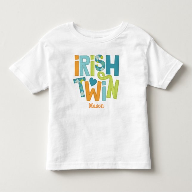 Irish Twin T-shirt for Kids (Front)