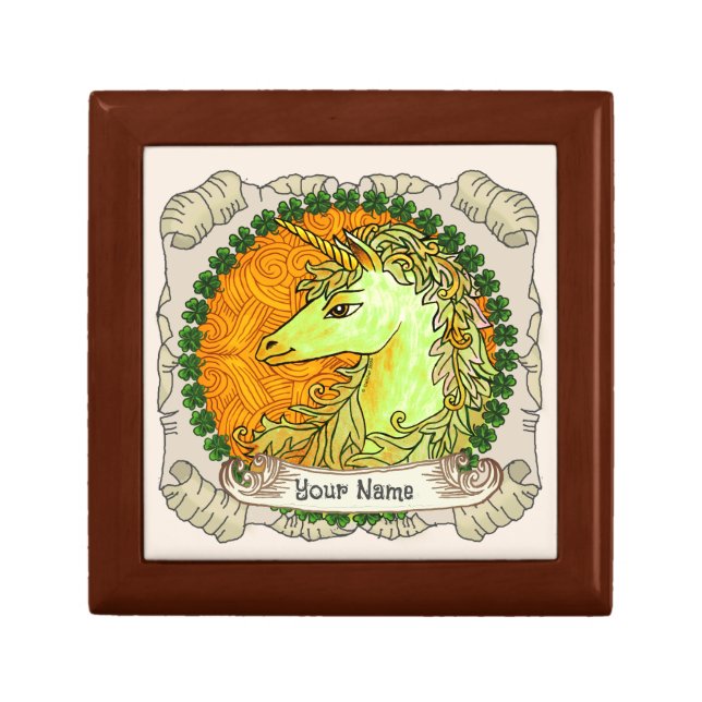 Irish Unicorn  Gift Box (Front)