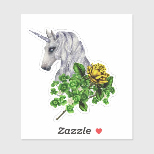 Irish Unicorn Sticker (Sheet)