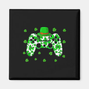 Irish Video Game Controller St Patricks Day Gamer Magnet