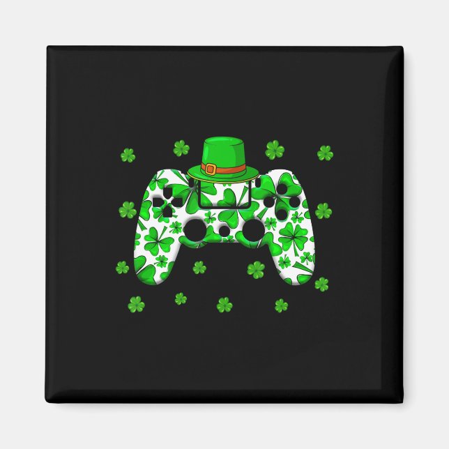 Irish Video Game Controller St Patricks Day Gamer  Magnet (Front)