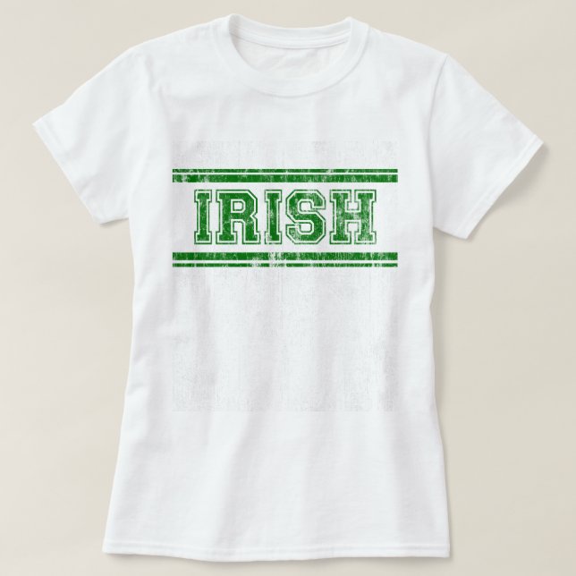 Irish Vintage Varsity DS T-Shirt (Design Front)