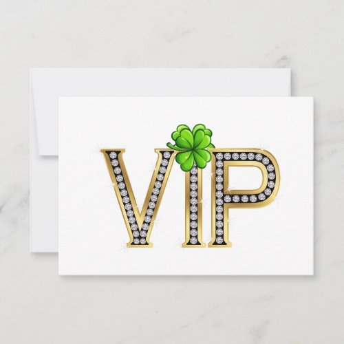 Irish VIP Invitation