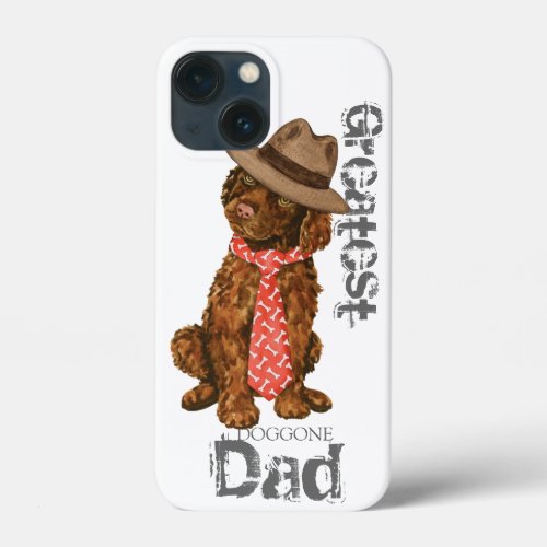 Irish Water Spaniel Dad iPhone 13 Mini Case