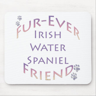 Irish Water Spaniel Furever Mouse Pad