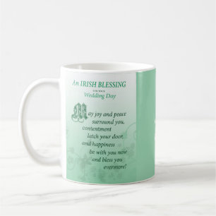 Irish Wedding Blessing Congratulations Coffee Mug
