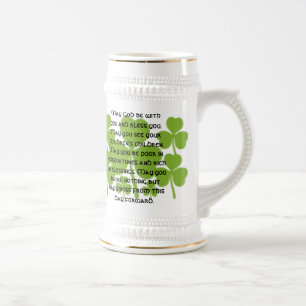 Irish Wedding Blessing - Customized Beer Stein