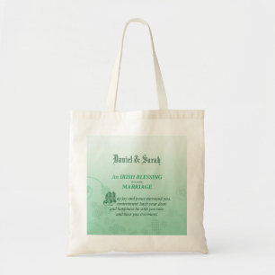 Irish Wedding Congratulations Blessing Tote Bag