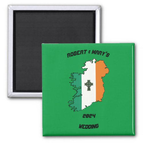 Irish Wedding Gift Magnet