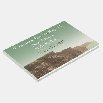 Irish Wedding Guest Book Cliffs Of Moher by DigitalDreambuilder at Zazzle