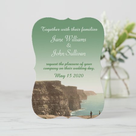 Irish Wedding Invitations Cliffs Of Moher