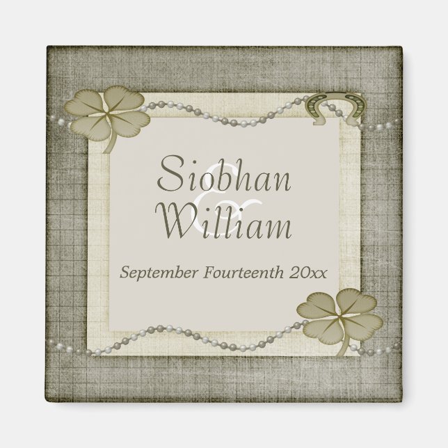 Irish Wedding Magnet (Front)
