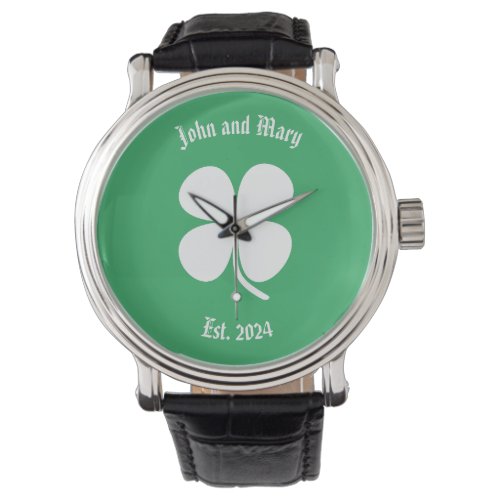 Irish Wedding Wrist Watch