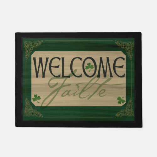 Irish Welcome Failte Mat