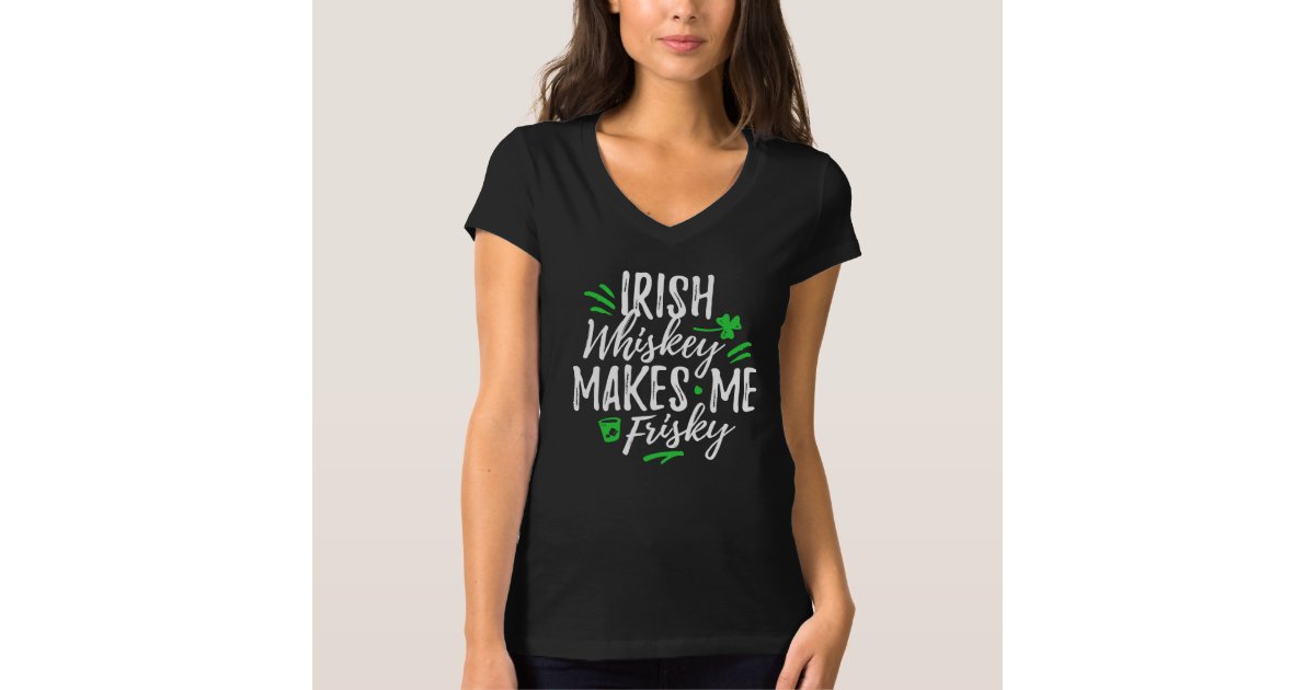 I Drink Whiskey and I Know Things St Patrick's Day Graphic T-Shirt