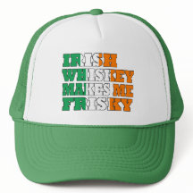 Irish whiskey makes me frisky