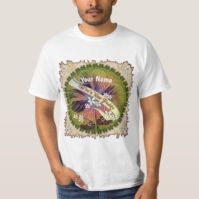 Irish Whos Your Paddy t-shirts (Front)