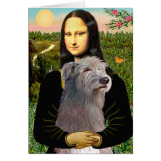 Irish Wolfhound 1 - Mona Lisa Cards