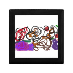 Irish Wolfhound art Gift Box
