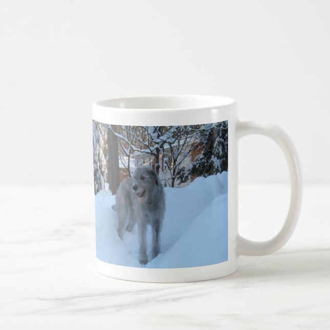 Irish wolfhound coffee mug (Right)