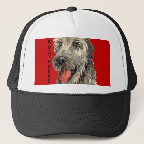 Irish Wolfhound Color Block Trucker Hat