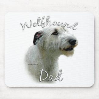 Irish Wolfhound Dad 2 Mouse Pad