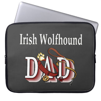 Irish Wolfhound Dad Laptop Sleeve
