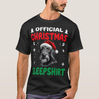Irish Wolfhound Dog Christmas Pajama Official T-Shirt