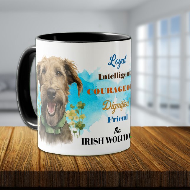 Irish Wolfhound Dog Loyal Friend Mug (Creator Uploaded)