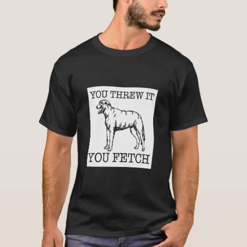 Irish Wolfhound dog  T_Shirt