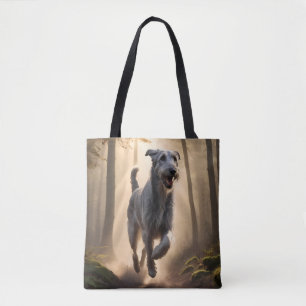 Irish Wolfhound Elegant Shoulder Tote Bag